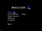 Avoision v0.5 Main Menu 